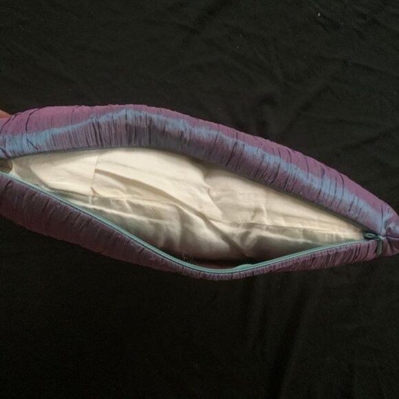 Practically new 2 @ Charter Club Shimmery pillow Purple - Picture 2 of 6